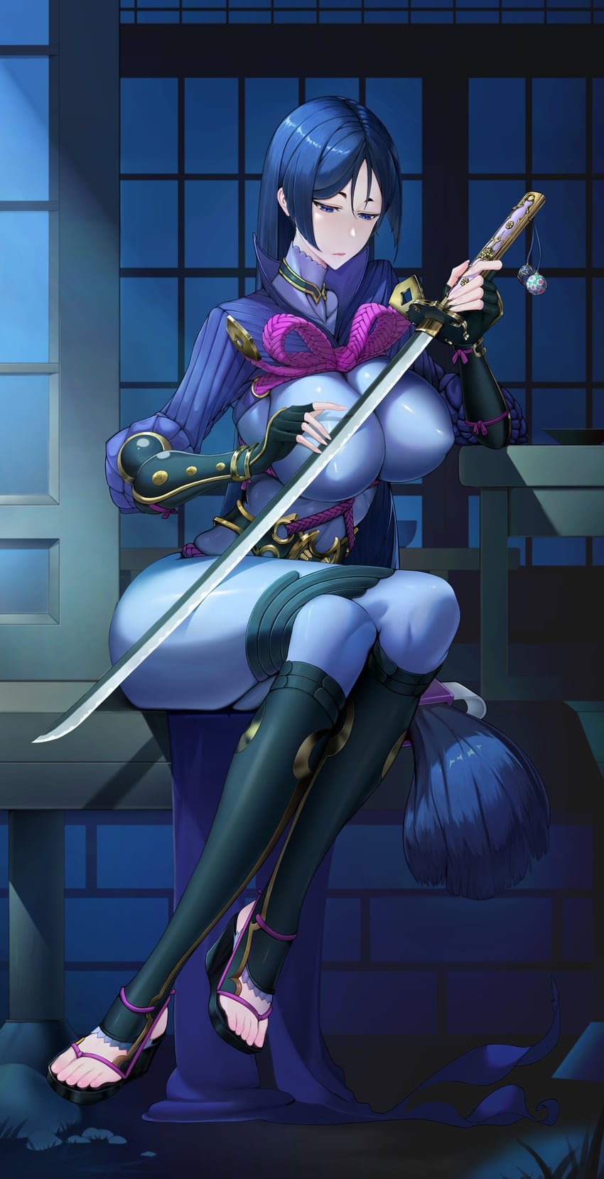 minamoto no raikou (fate and 1 more) drawn by gogosuisui
