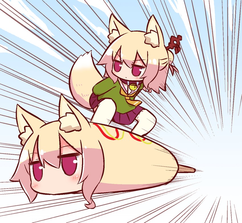 kemomimi-chan and tao pai pai (original and 1 more) drawn by naga_u