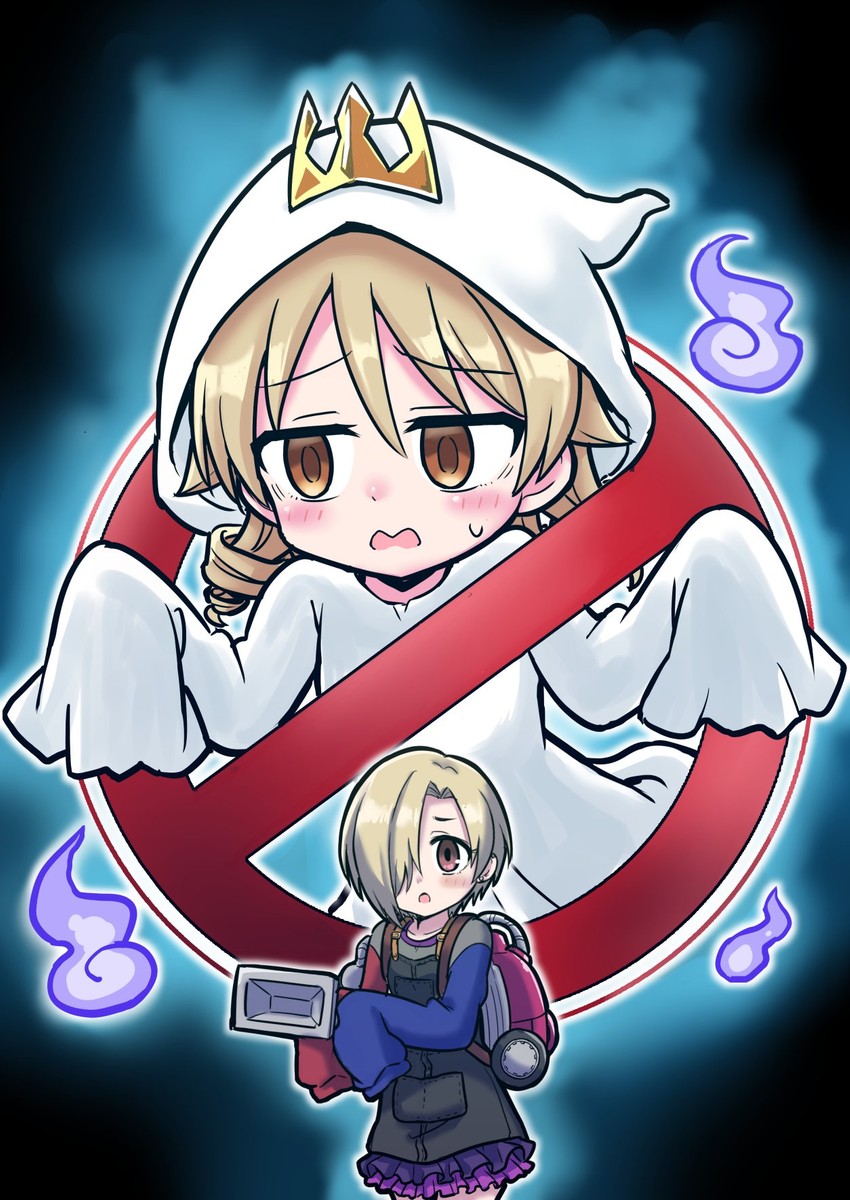 shirasaka koume and morikubo nono (idolmaster and 4 more) drawn by yandama