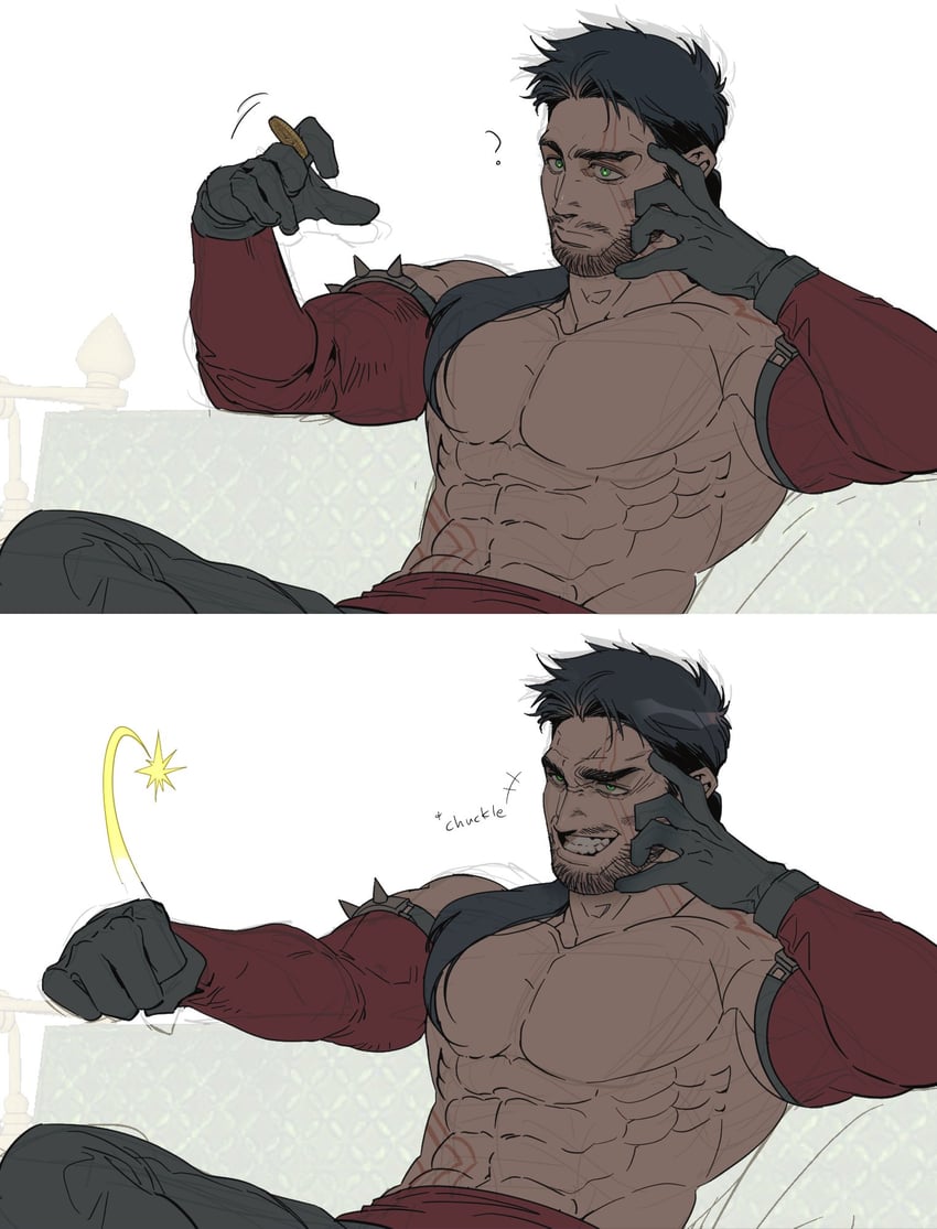 draven (league of legends) drawn by mag_cora_imparo