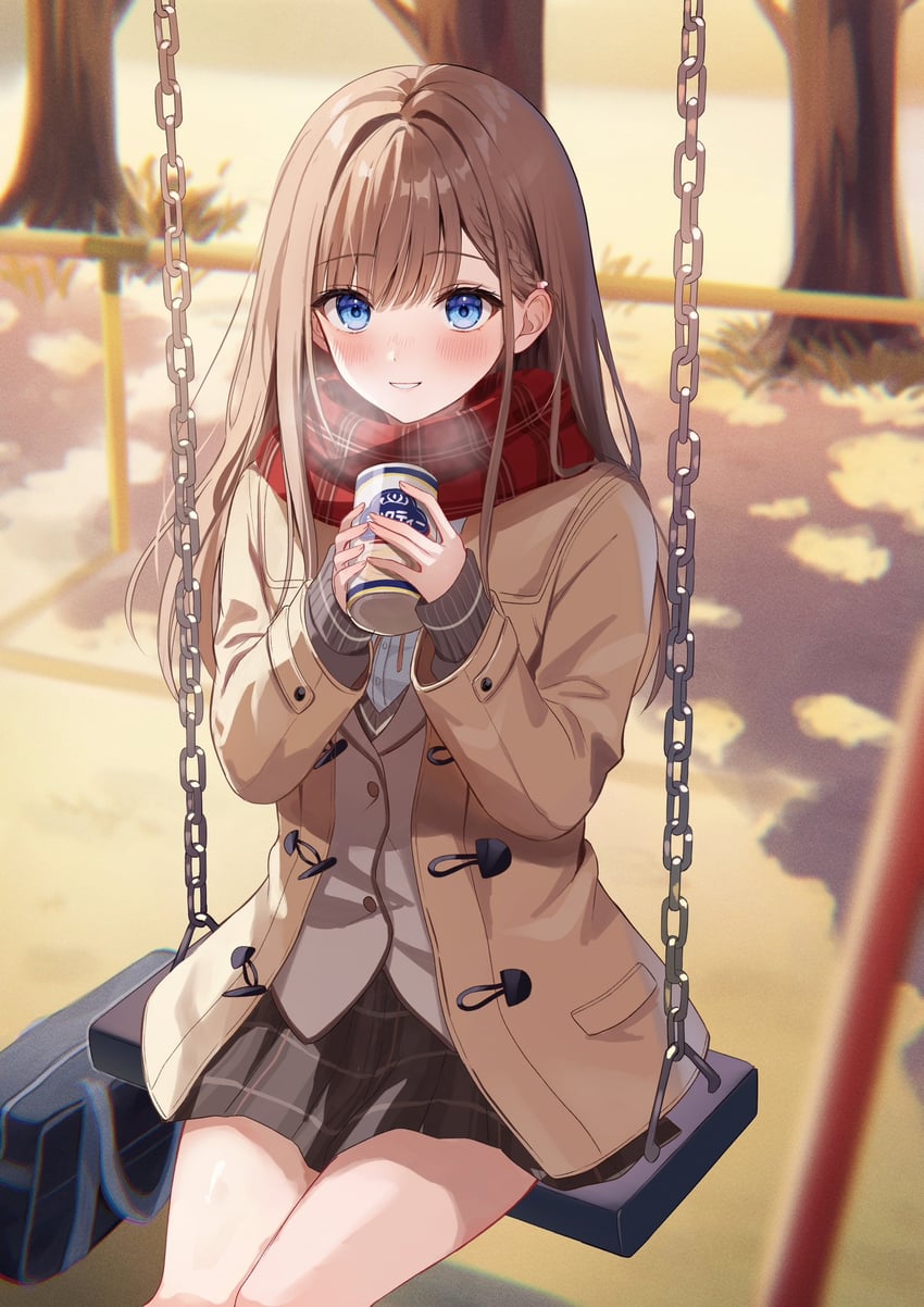 shiratori aoi (kutabire salaryman no ore 7nenburi ni saikai shita bishoujo jk to dousei wo hajimeru) drawn by parum39