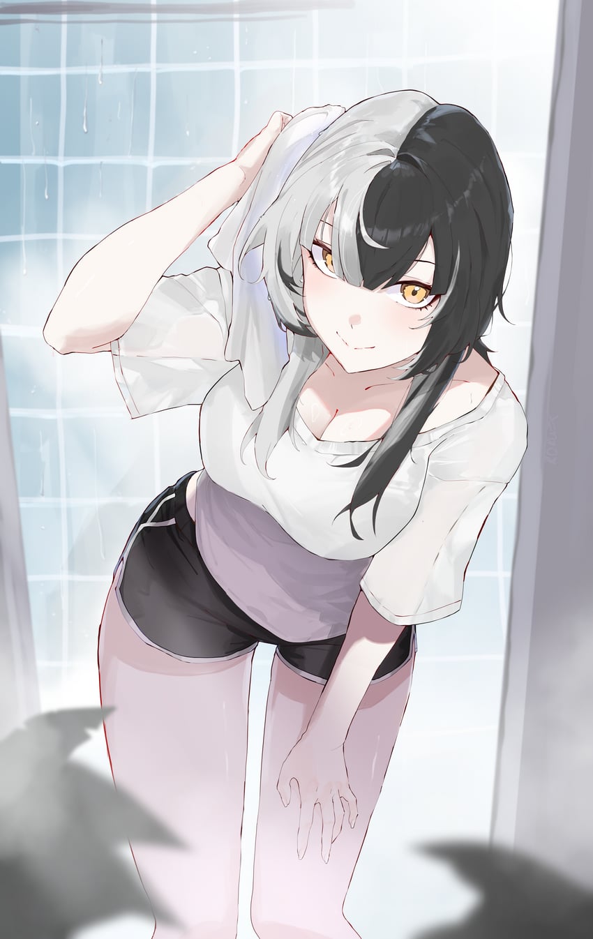 shiori novella (hololive and 1 more) drawn by kurochanai