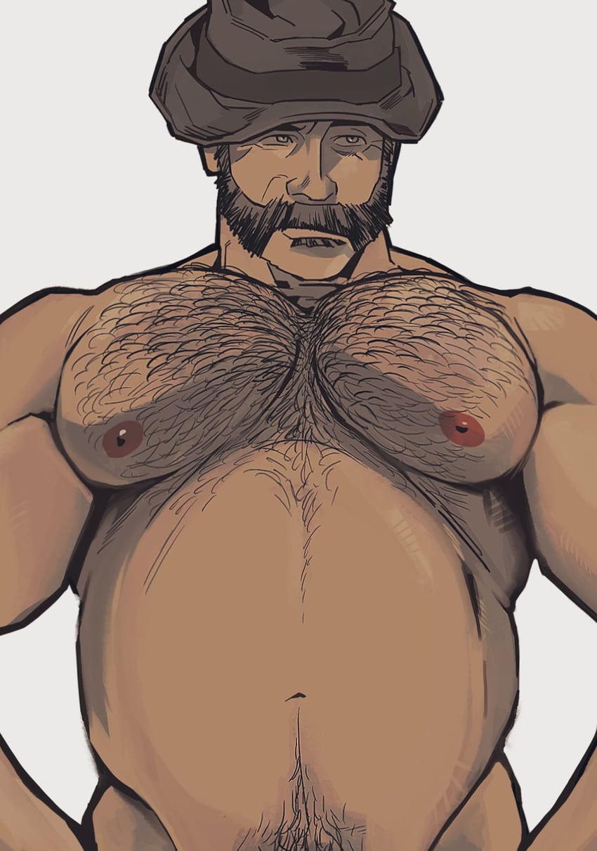 captain price (call of duty and 1 more) drawn by bonjourdraws