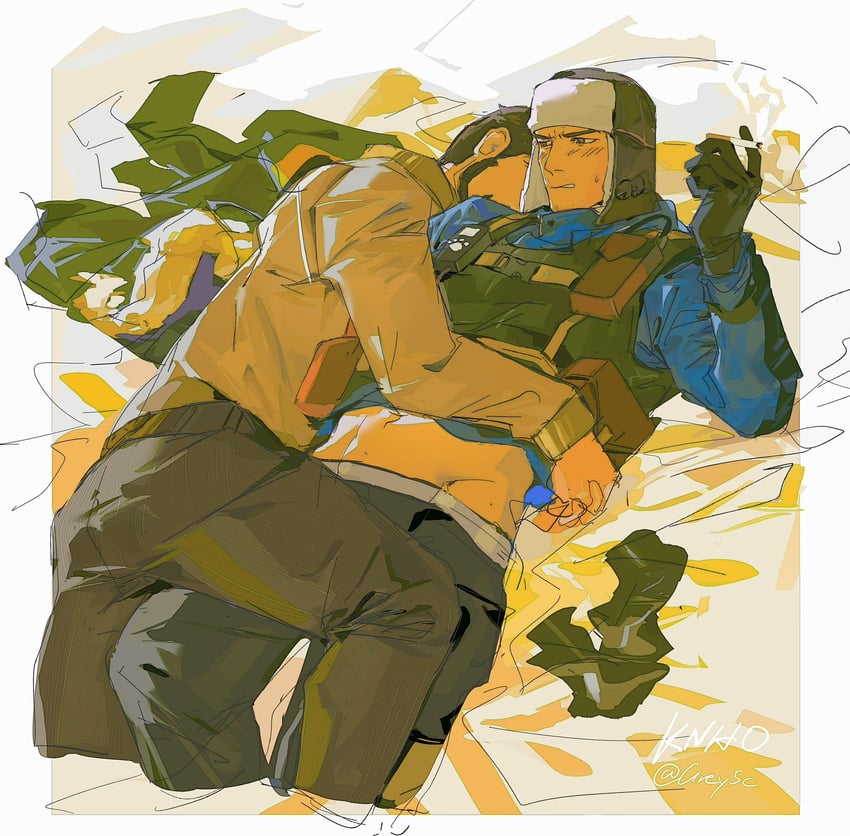 glaz and fuze (rainbow six siege) drawn by si_ming