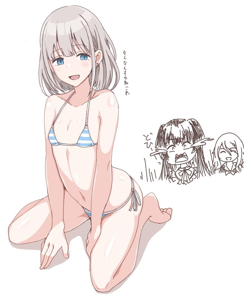 mayuzumi fuyuko, serizawa asahi, and izumi mei (idolmaster and 1 more) drawn by u2_(u2_85269)