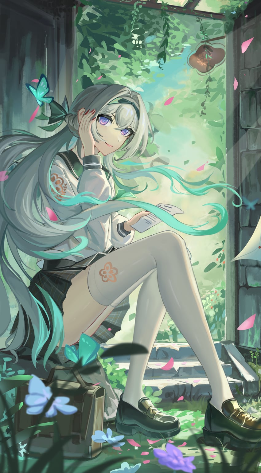 firefly (honkai and 1 more) drawn by jiang_wu_(user_wewj7328)