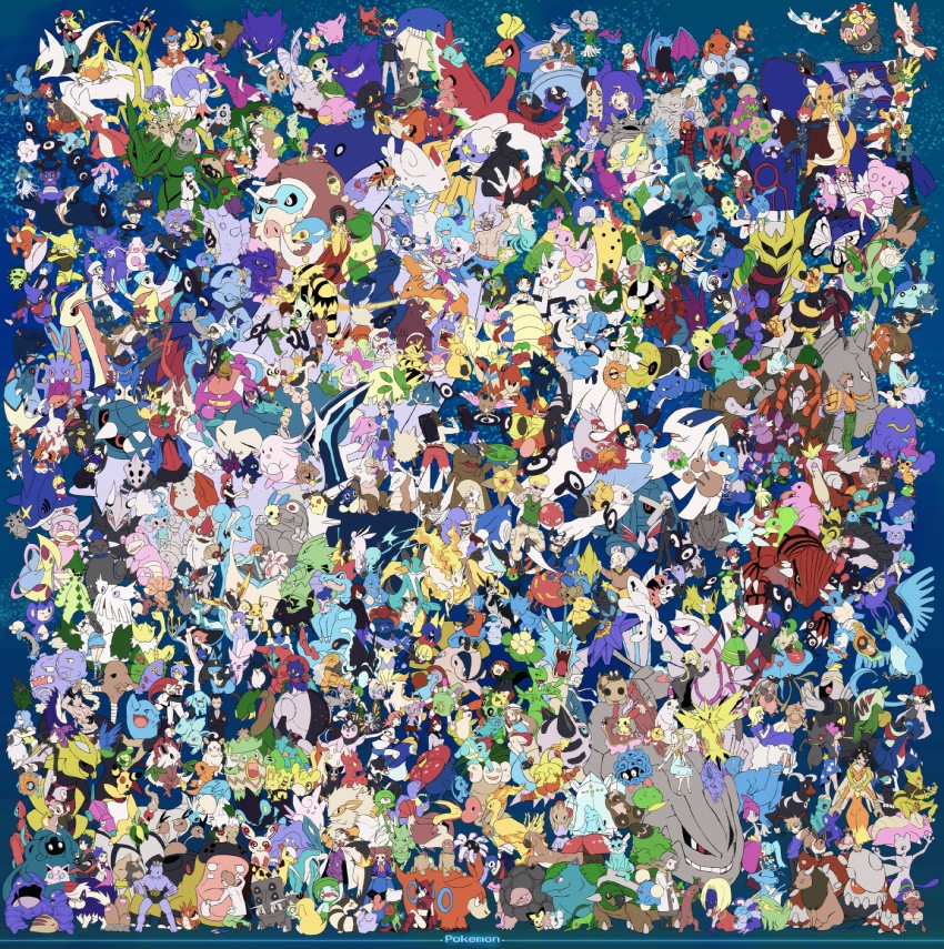 pikachu, gardevoir, dawn, may, cynthia, and 617 more (pokemon and 8 more) drawn by ratsunagina