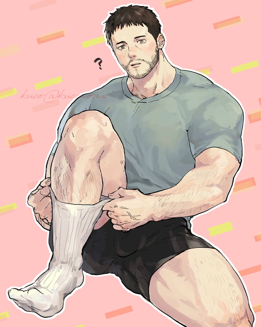 chris redfield (resident evil and 1 more) drawn by kuconoms
