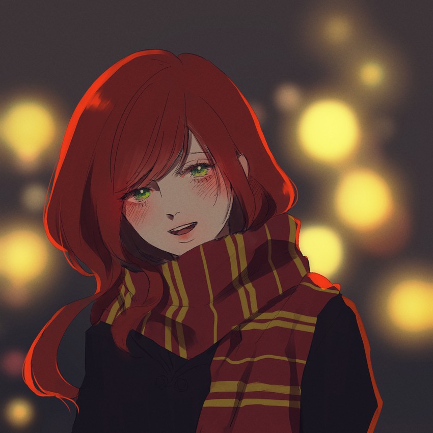 lily evans (wizarding world and 1 more) drawn by kurosujuu