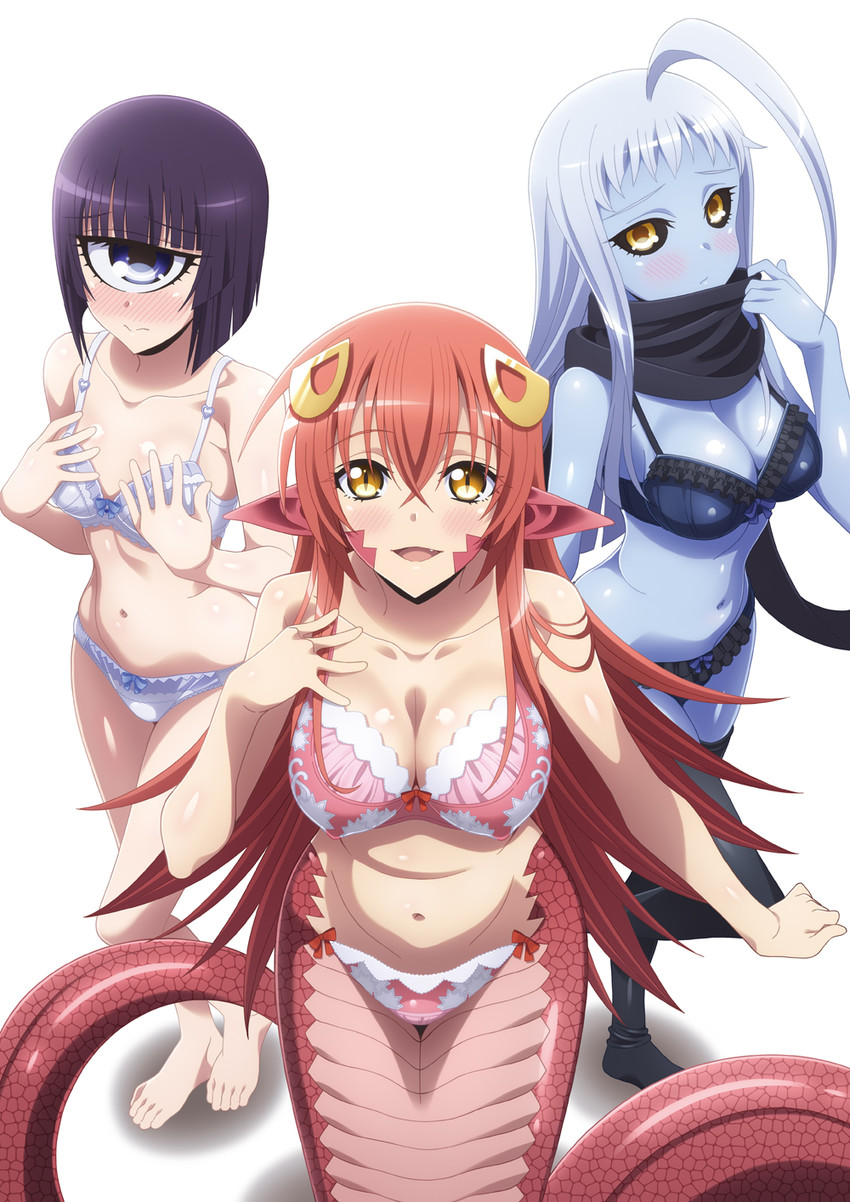 miia, lala, and manako (monster musume no iru nichijou)