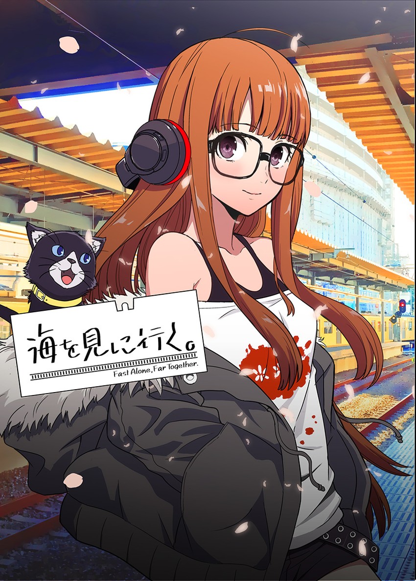 sakura futaba and morgana (persona and 1 more) drawn by ito_(daisukidanchi)