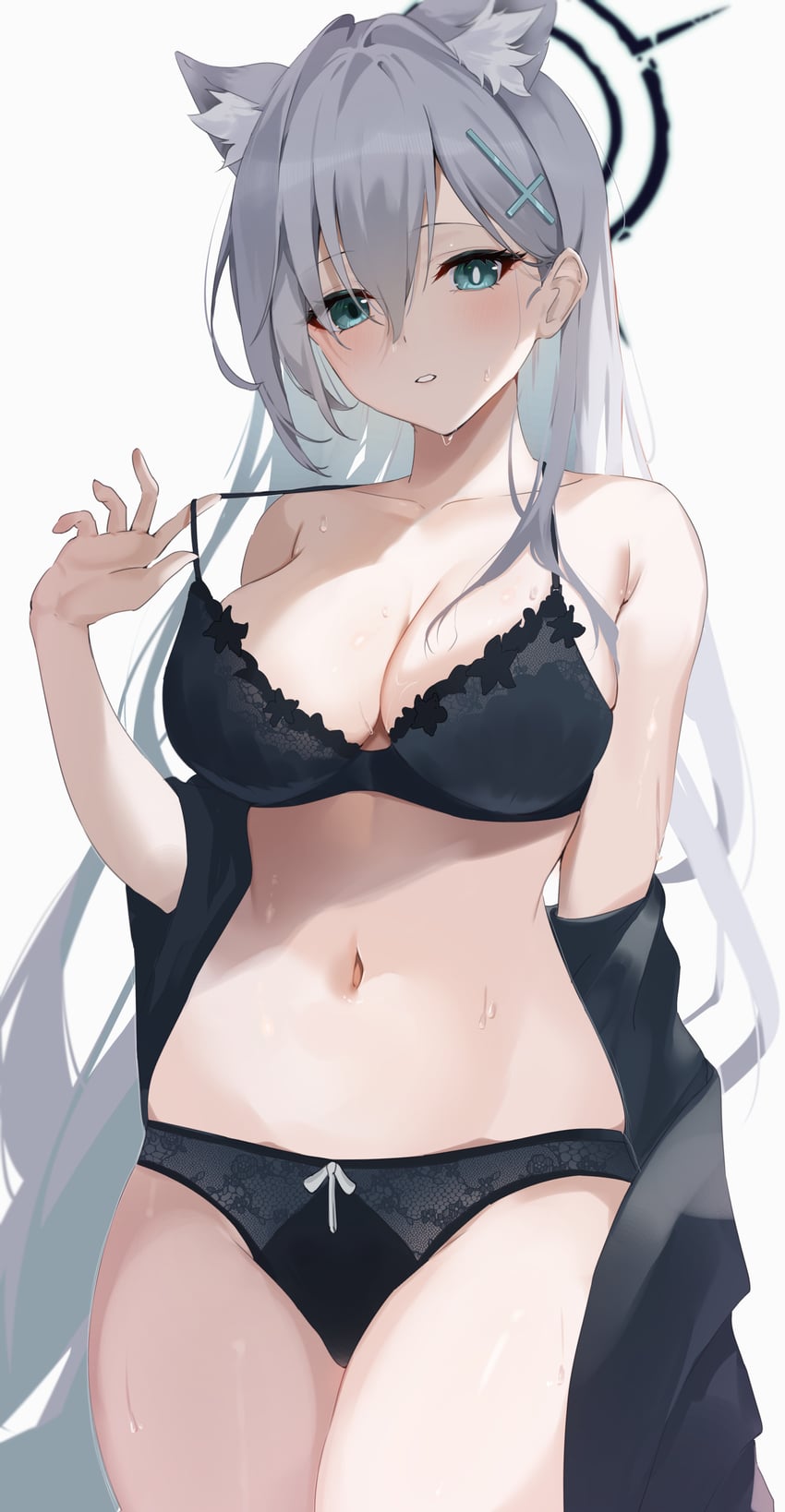 shiroko and shiroko terror (blue archive) drawn by yamamoto_(ymmt_is_sexy)