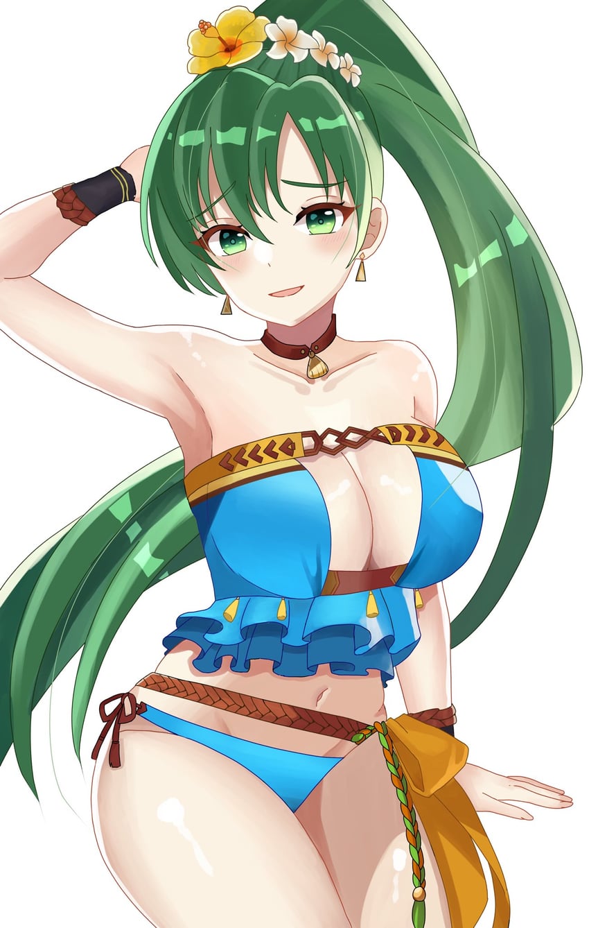 lyn (fire emblem and 2 more) drawn by n_54