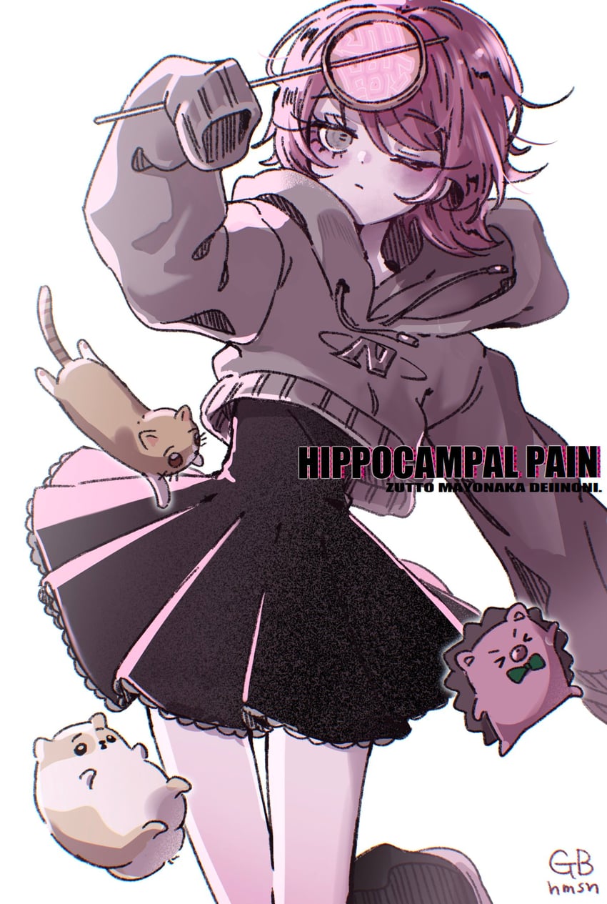nira-chan, uniguri, ginger strings, and bong (zutto mayonaka de ii no ni and 1 more) drawn by gb_minami_muzo