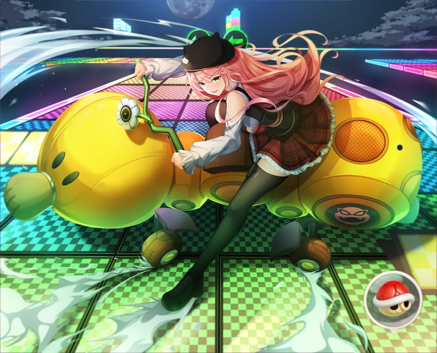 sakura miko and roy koopa (hololive and 4 more) drawn by rudae