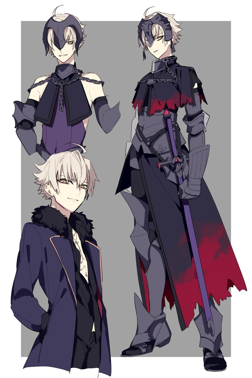jeanne d'arc alter (fate and 1 more) drawn by syubare
