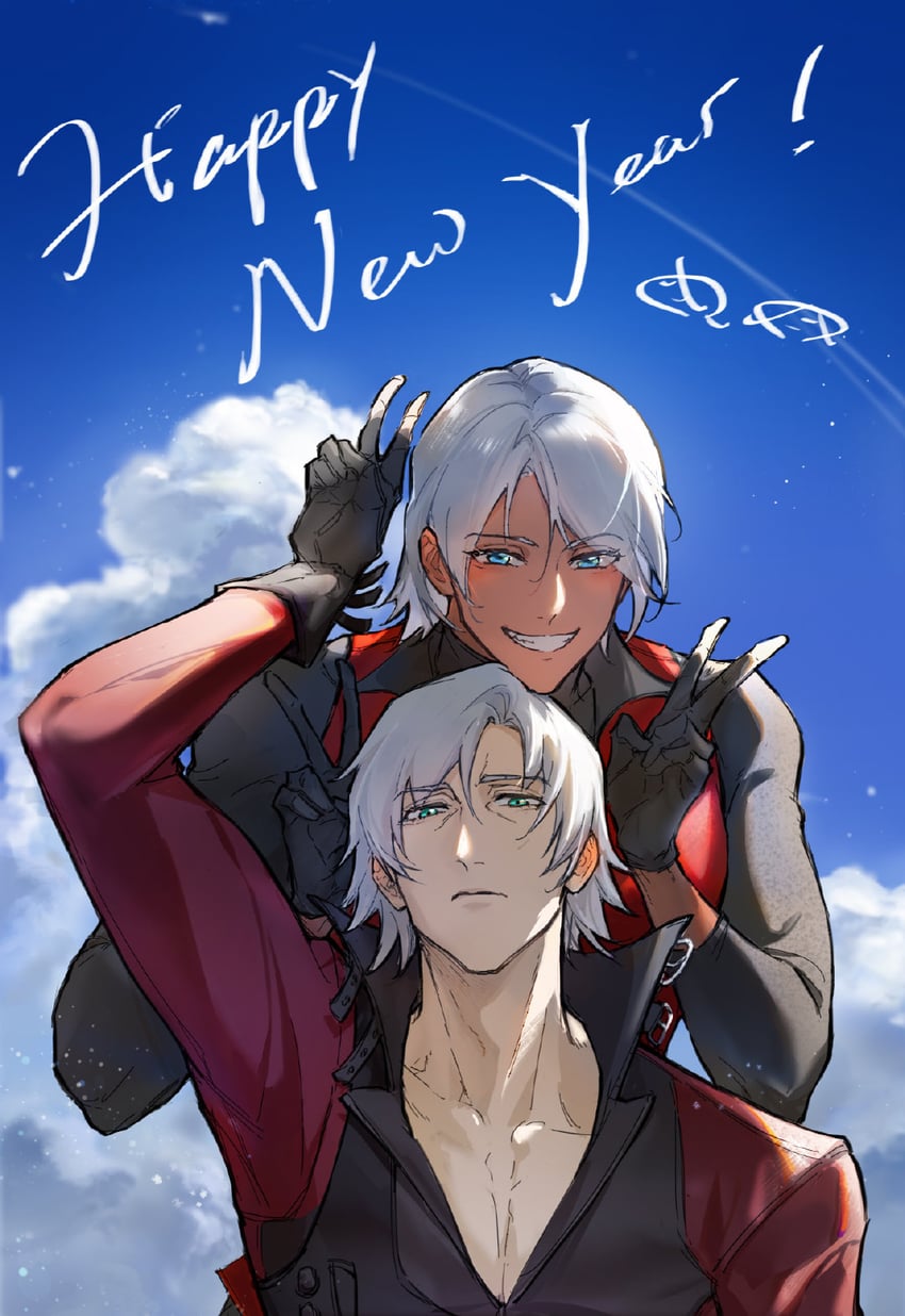 dante (devil may cry and 2 more) drawn by despisegun