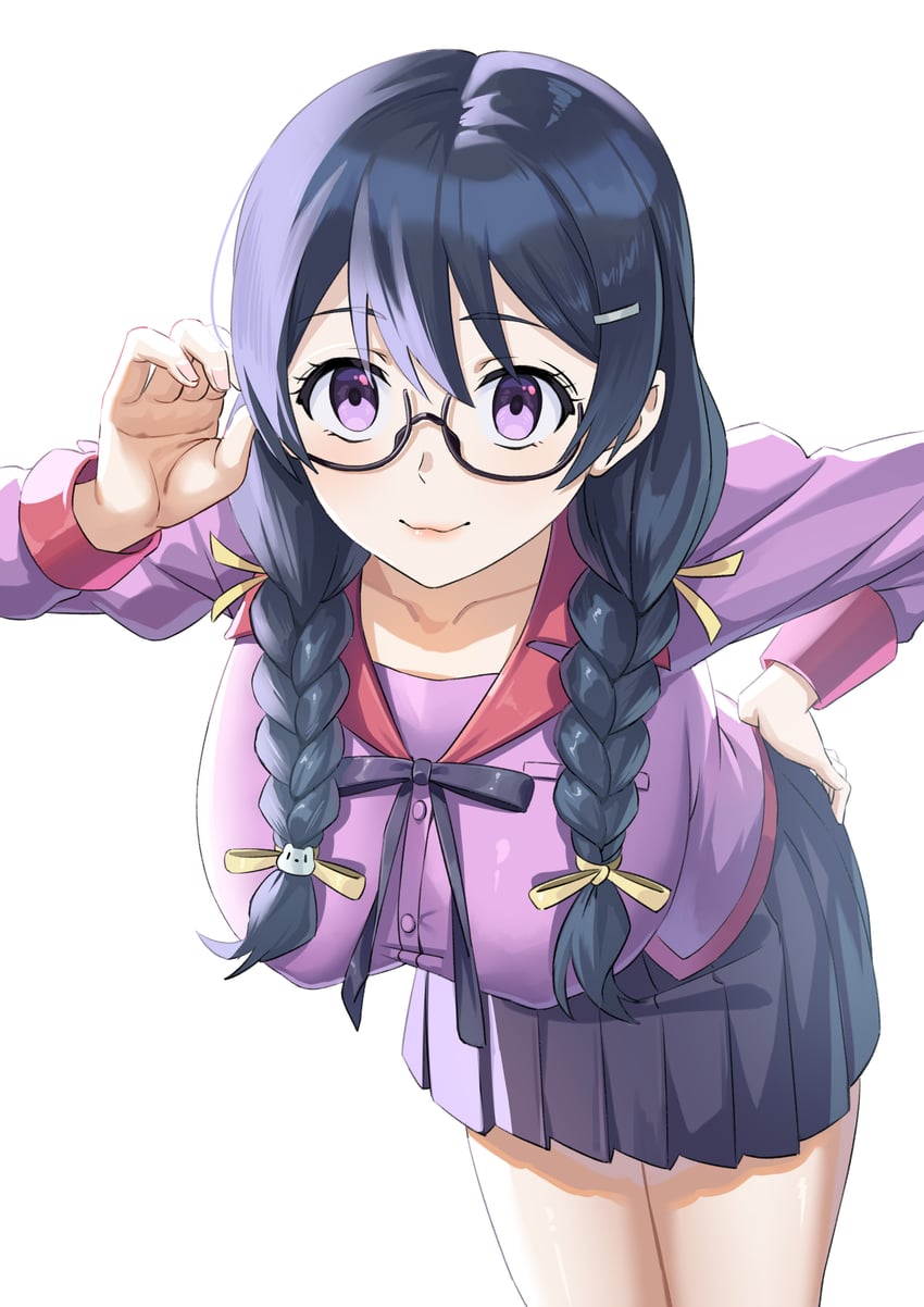 hanekawa tsubasa (monogatari and 1 more) drawn by wan_xing