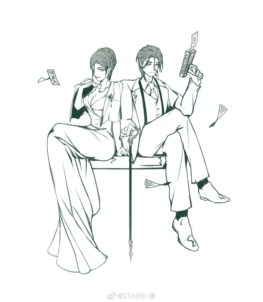 mercury (nikki and 1 more) drawn by stars_zhangzhang