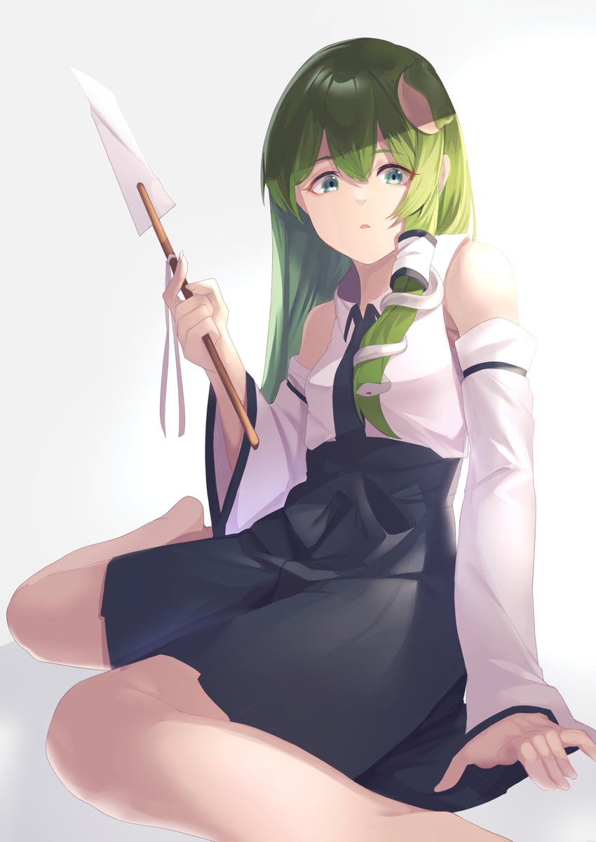 kochiya sanae (touhou and 1 more) drawn by littolebusters