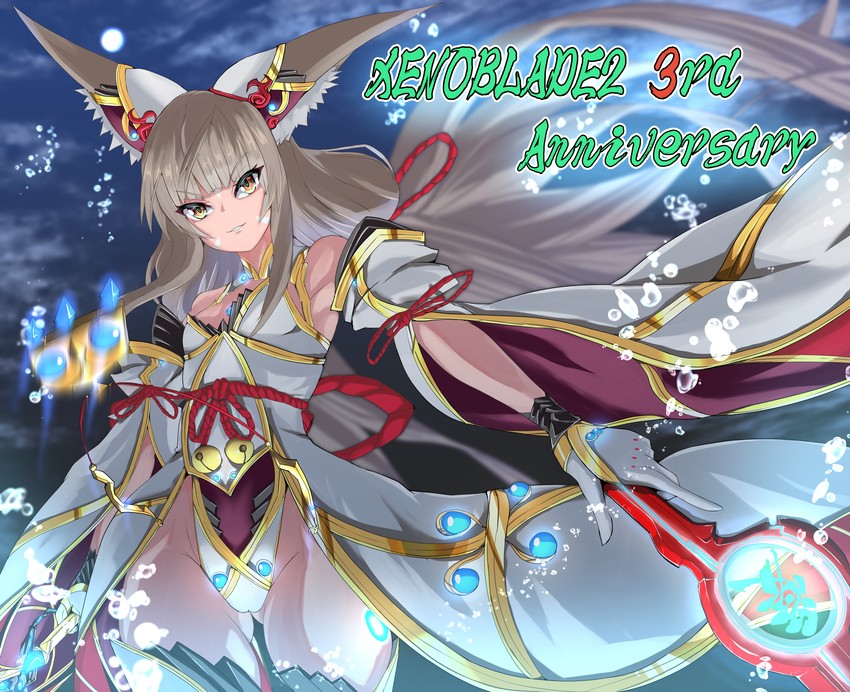 nia (xenoblade chronicles and 2 more) drawn by shindayomon