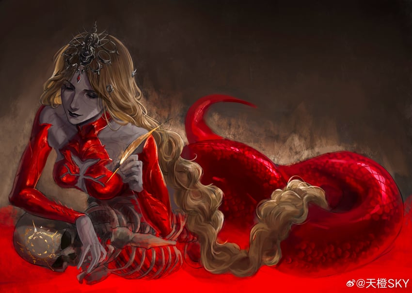 orin the red (dungeons & dragons and 2 more) drawn by skyorange