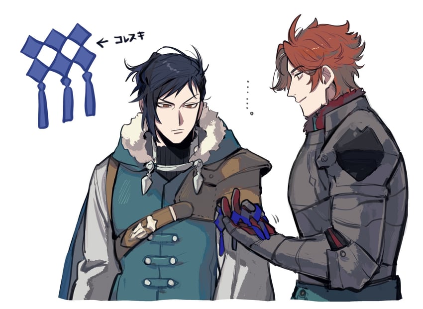 sylvain jose gautier and felix hugo fraldarius (fire emblem and 1 more) drawn by c4vknggjci51182