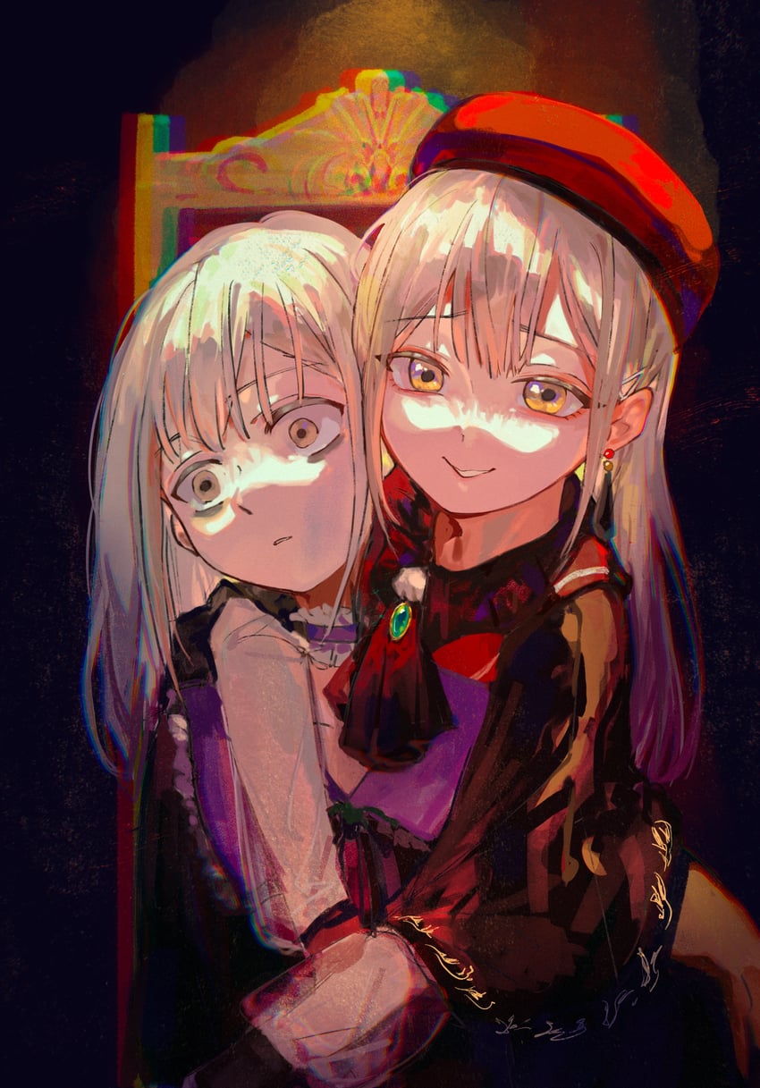 wakaba mutsumi and mortis (bang dream! and 1 more) drawn by congcong_(cngcng03089852)
