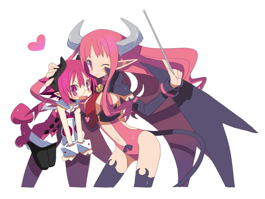 raspberyl, succubus, and ms. raspberyl (disgaea and 1 more) drawn by 16_ban