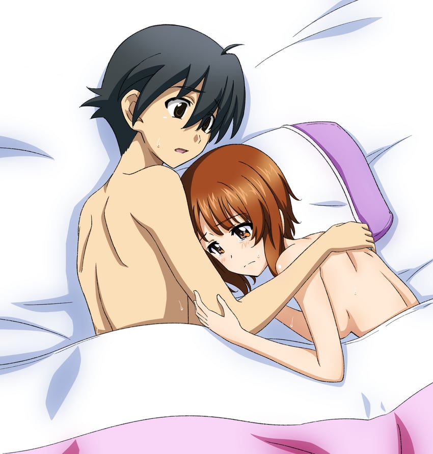 nishizumi miho and itou makoto (girls und panzer and 3 more) drawn by key_(gaigaigai123)