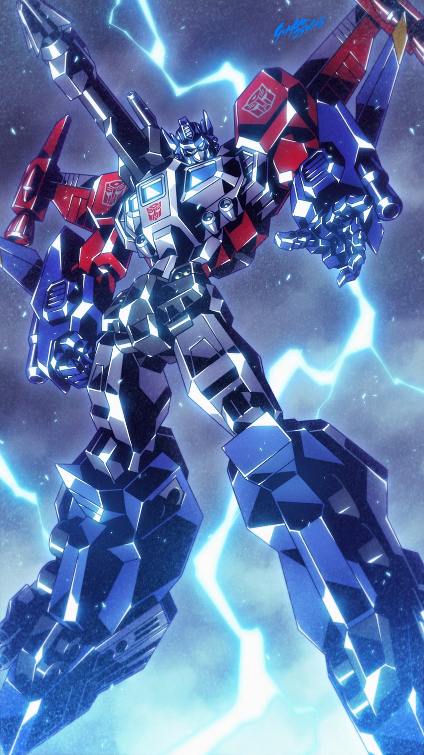 god ginrai (transformers and 1 more) drawn by babamba