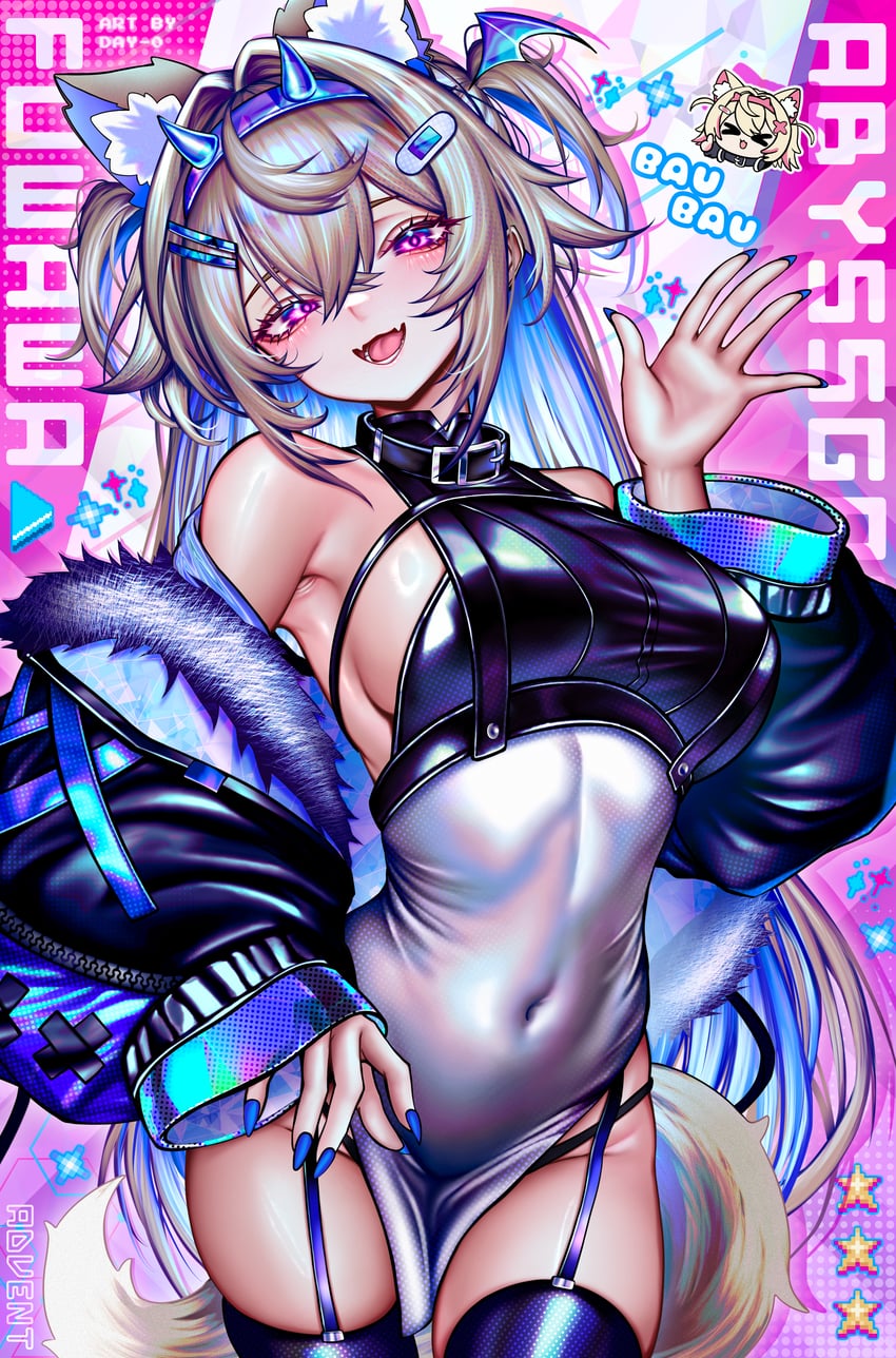 fuwawa abyssgard and mococo abyssgard (hololive and 1 more) drawn by day-0