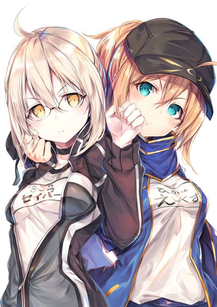 artoria pendragon, mysterious heroine x alter, and mysterious heroine x (fate and 1 more) drawn by fal_maro
