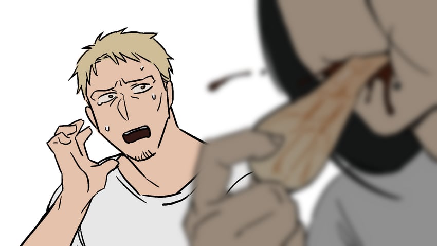 eren yeager and reiner braun (shingeki no kyojin) drawn by syabbal-i