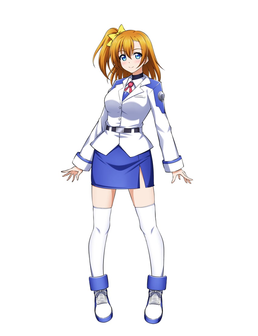 takamachi nanoha and kosaka honoka (love live! and 3 more) drawn by oshimaru026