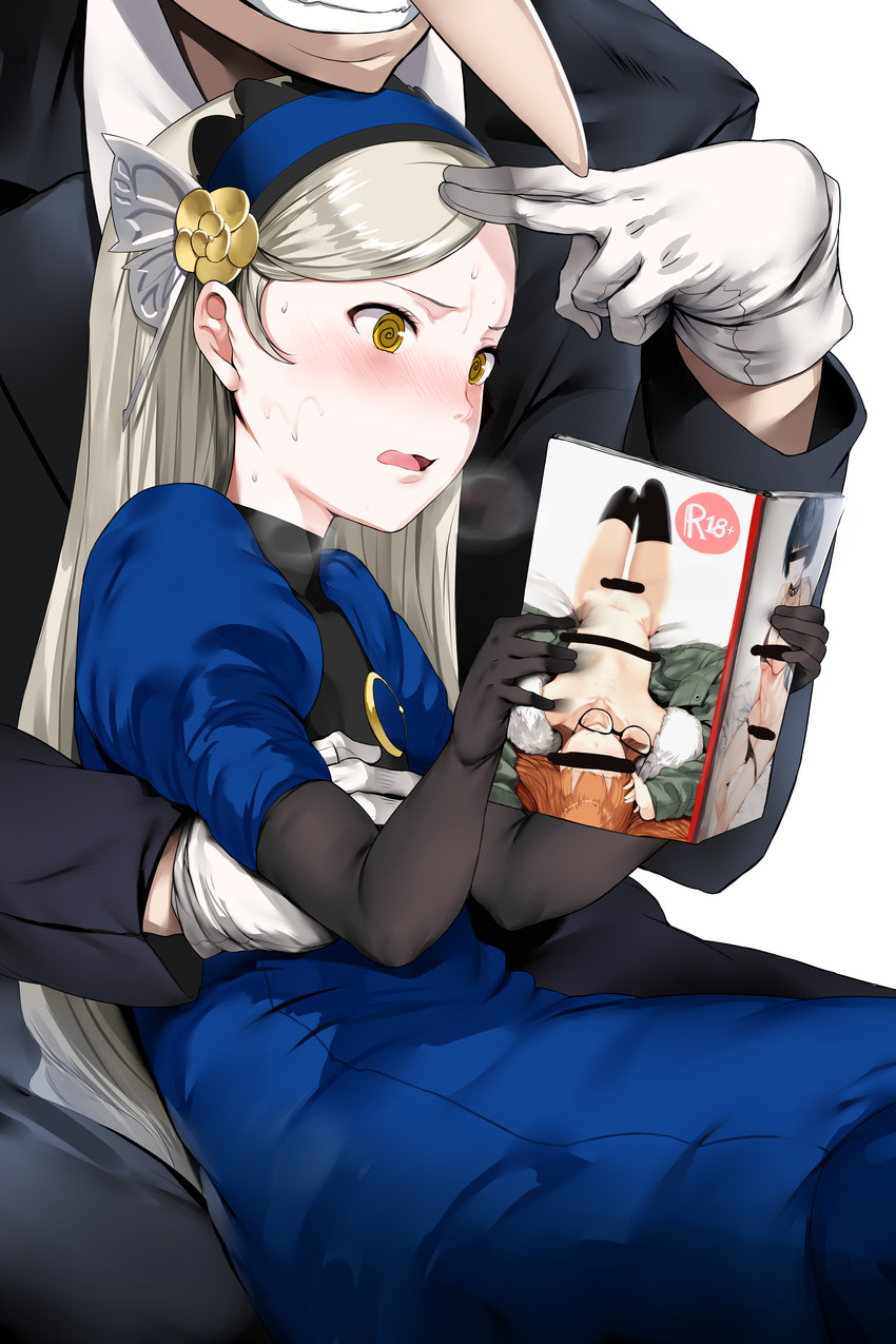 sakura futaba, takemi tae, lavenza, and igor (persona and 1 more) drawn by hews