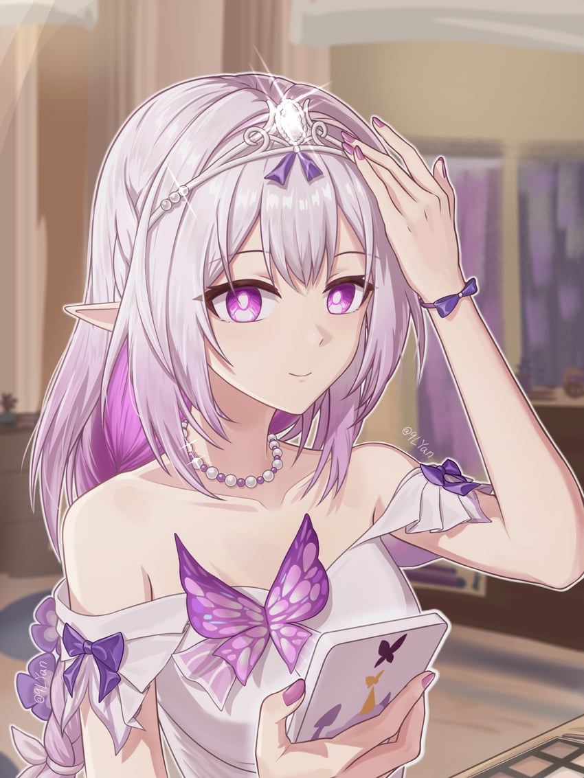 castorice (honkai and 1 more) drawn by jiuleyan