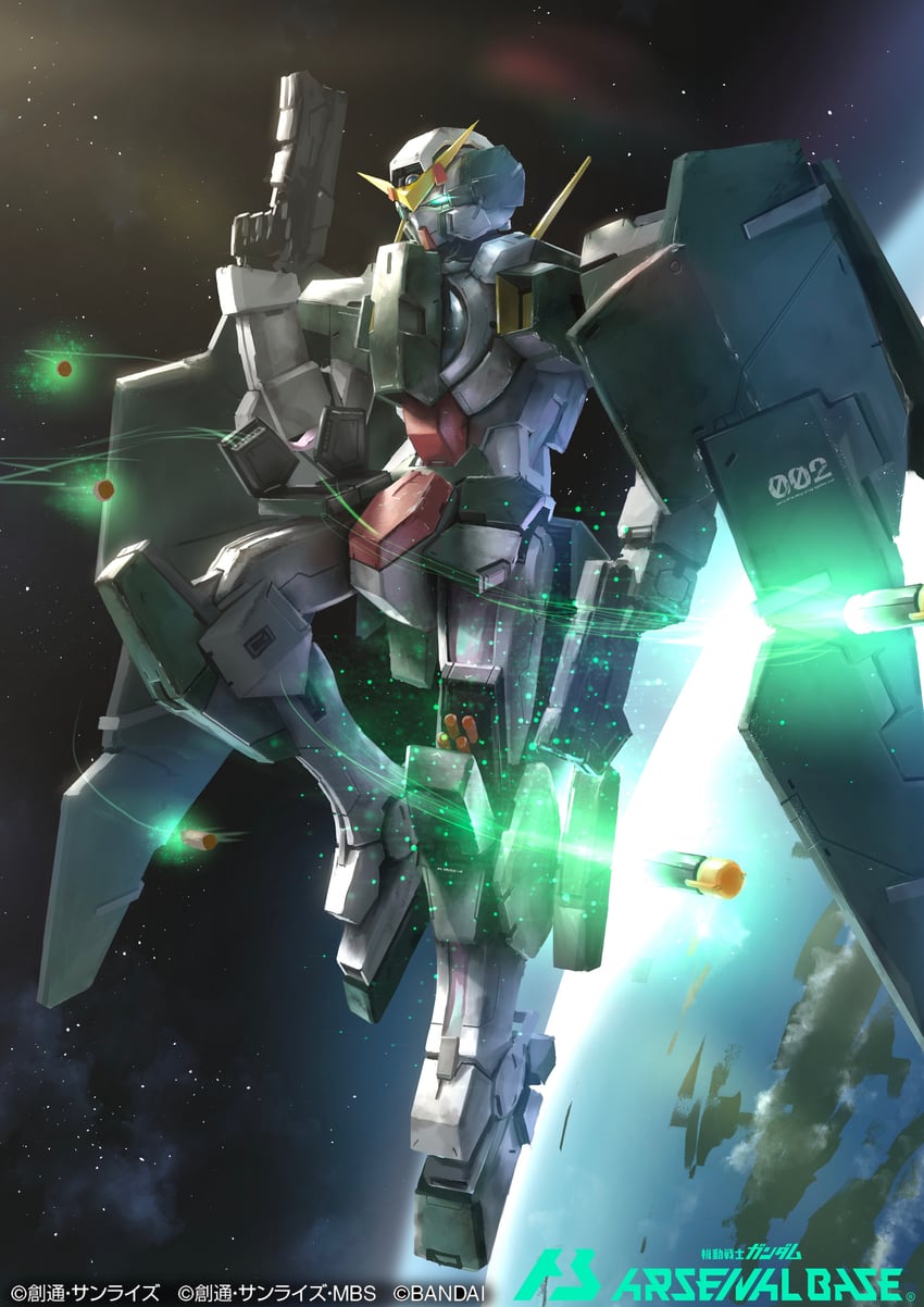gundam dynames (gundam and 2 more) drawn by takuan_(a_mood_home)
