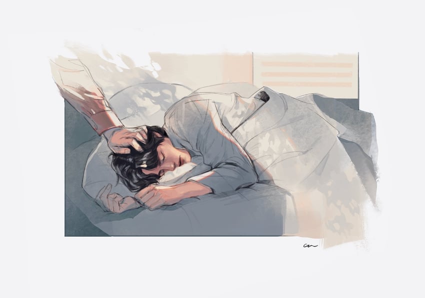 han joowon and lee dongsik (beyond evil) drawn by armouries