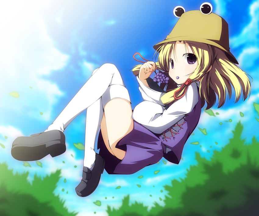 moriya suwako (touhou) drawn by yuzuki_kei