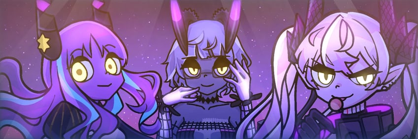 caren hortensia, lilith, and jacques de molay (fate and 1 more) drawn by rairai100