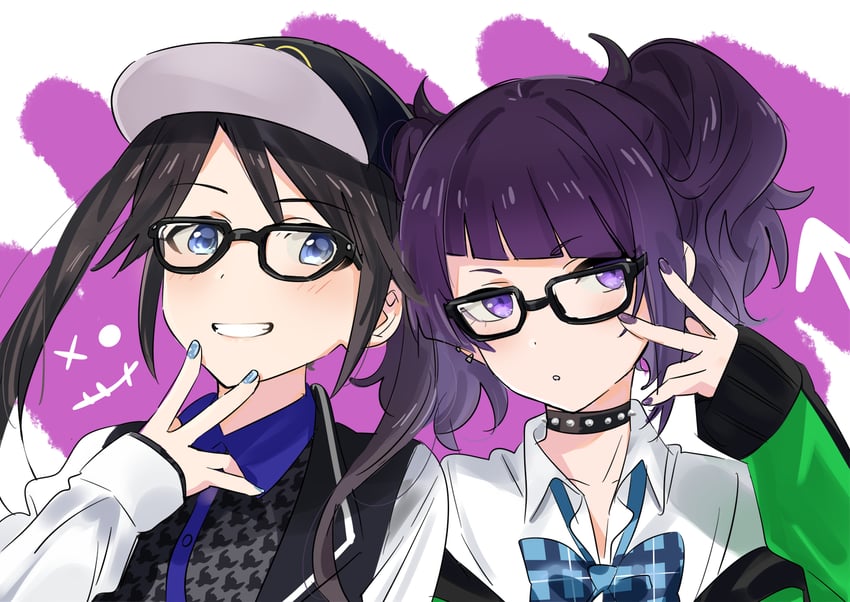 tanaka mamimi and mitsumine yuika (idolmaster and 1 more) drawn by yomosaka