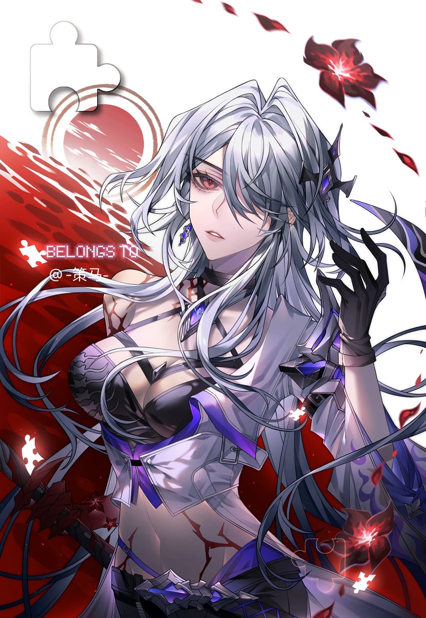 acheron (honkai and 1 more) drawn by ce_ma