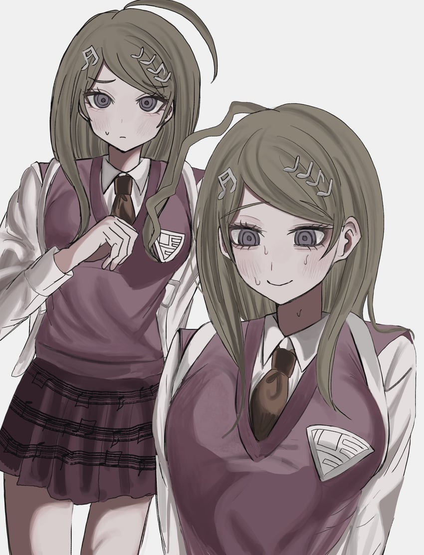 akamatsu kaede (danganronpa and 1 more) drawn by egao_(nsazrs)
