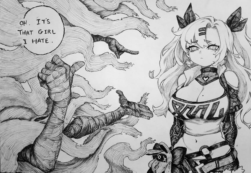 nicole demara and amillion (original and 1 more) drawn by chronozbergh