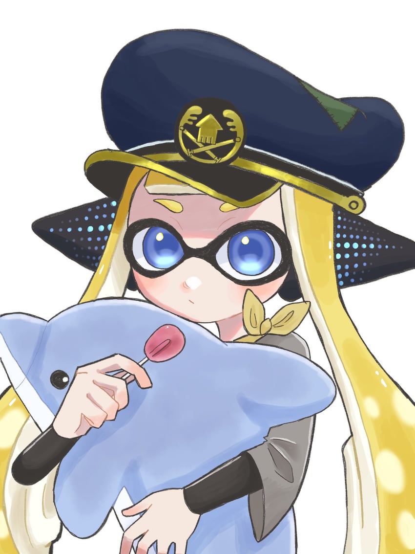 inkling player character, inkling girl, agent 3, and captain 3 (splatoon and 1 more) drawn by mina_p
