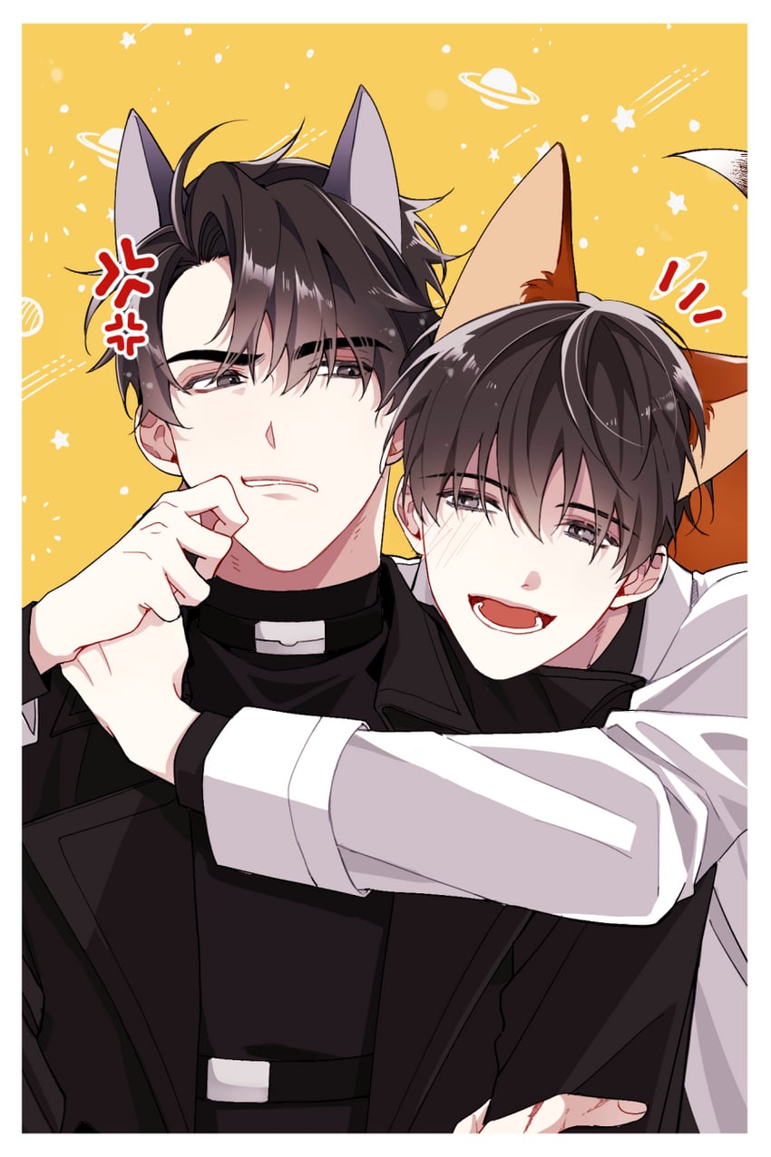 kim dokja and yoo joonghyuk (omniscient reader's viewpoint) drawn by daihu_ku