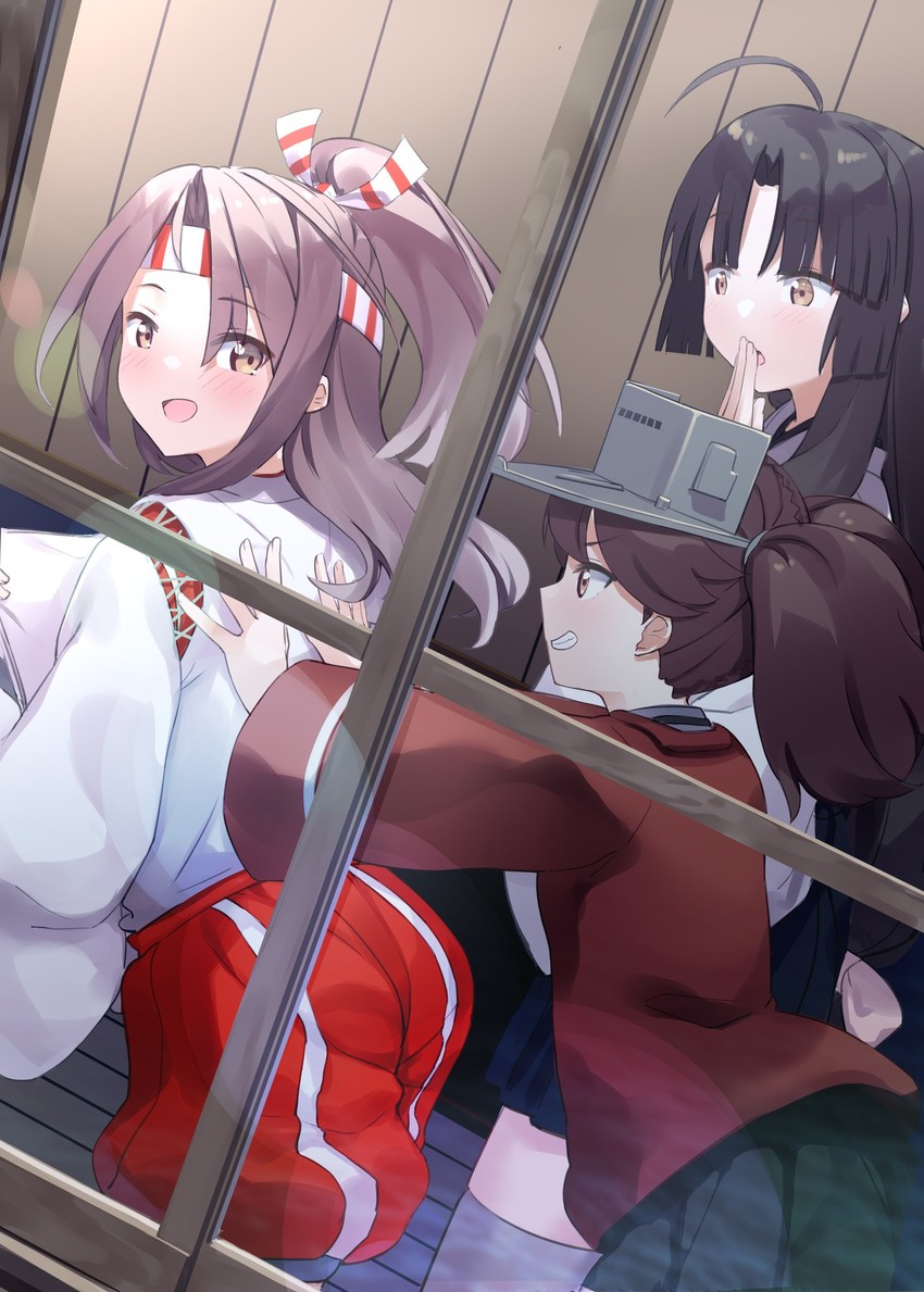 ryuujou, zuihou, and shouhou (kantai collection) drawn by natsuki_(gedo)