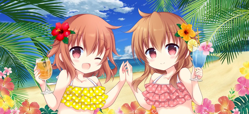 inazuma and ikazuchi (kantai collection) drawn by kashiwadokoro