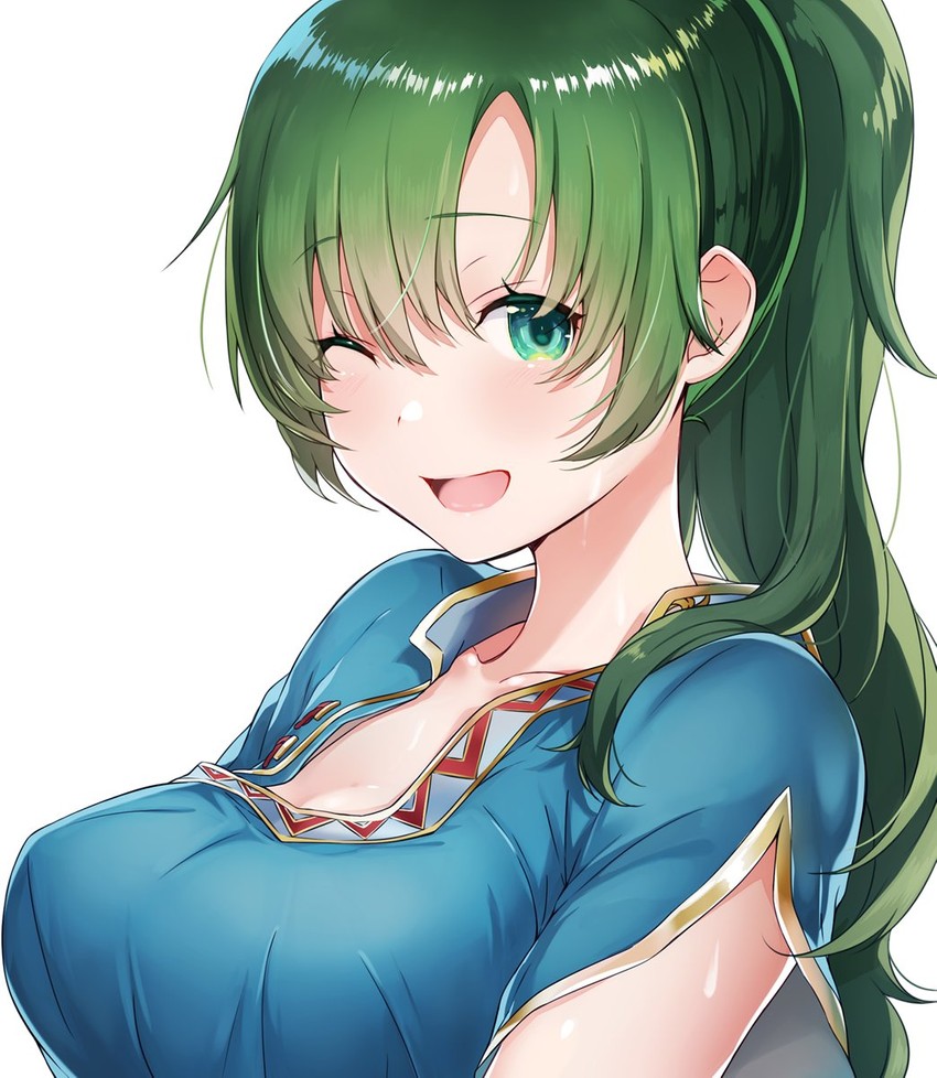 lyn (fire emblem and 2 more) drawn by ringozaka_mariko